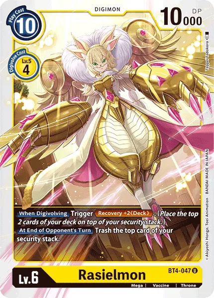 Rasielmon &mdash; Digimon Card Game card