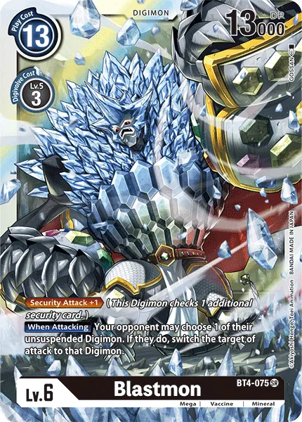 Blastmon &mdash; Digimon Card Game card