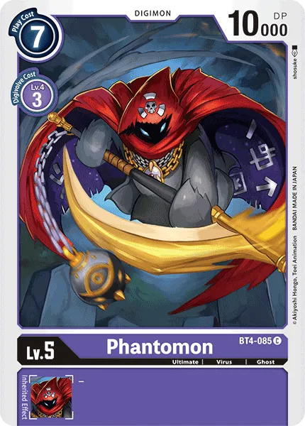 Phantomon &mdash; Digimon Card Game card