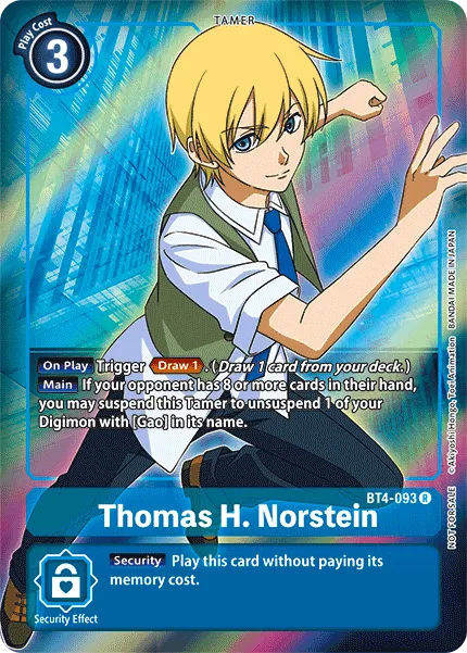 Thomas H. Norstein &mdash; Digimon Card Game card