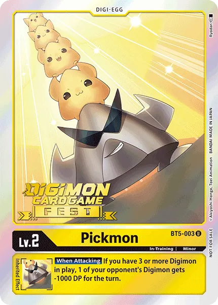 Pickmon &mdash; Digimon Card Game card