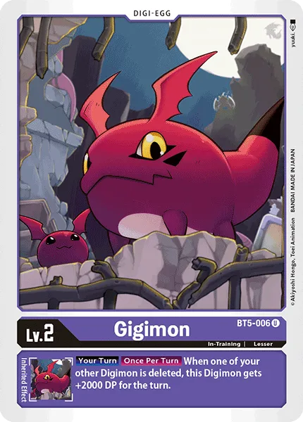 Gigimon &mdash; Digimon Card Game card