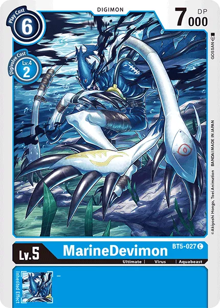 MarineDevimon &mdash; Digimon Card Game card