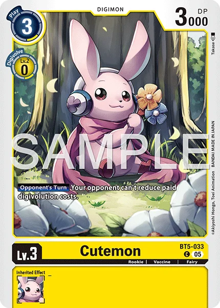 Cutemon &mdash; Digimon Card Game card