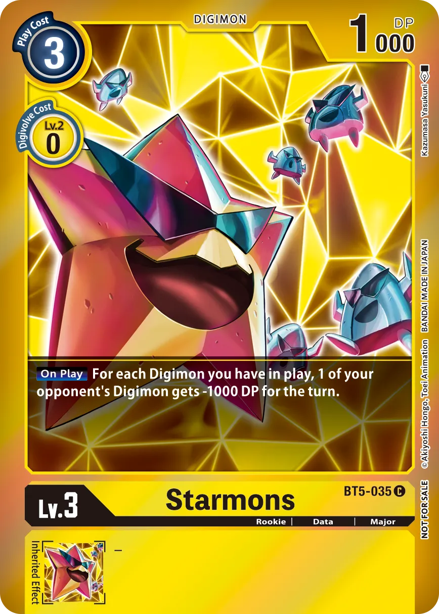 Starmons &mdash; Digimon Card Game card