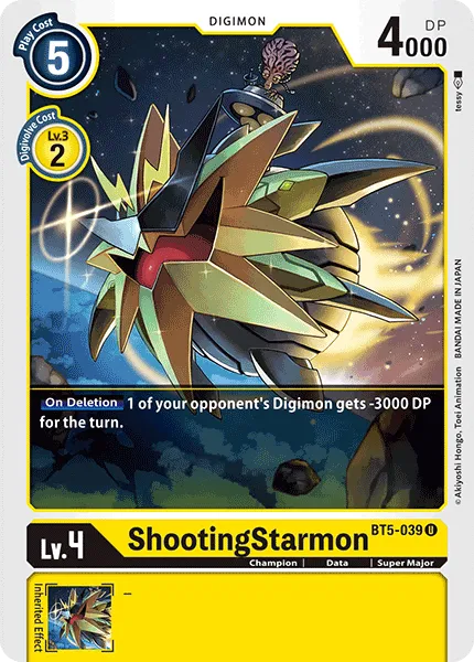 ShootingStarmon &mdash; Digimon Card Game card