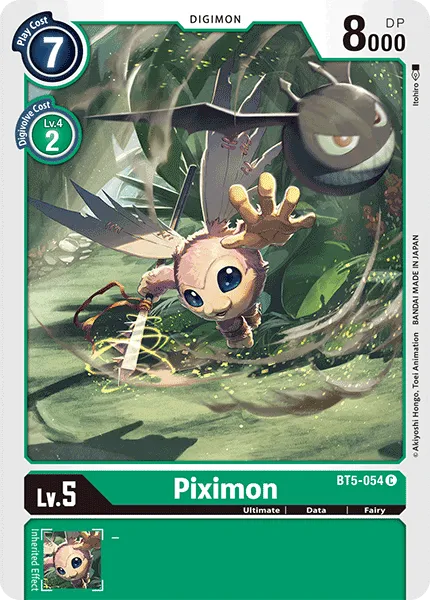 Piximon &mdash; Digimon Card Game card