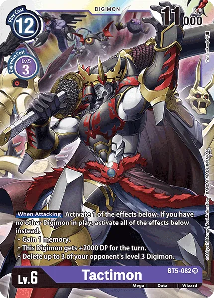 Tactimon &mdash; Digimon Card Game card
