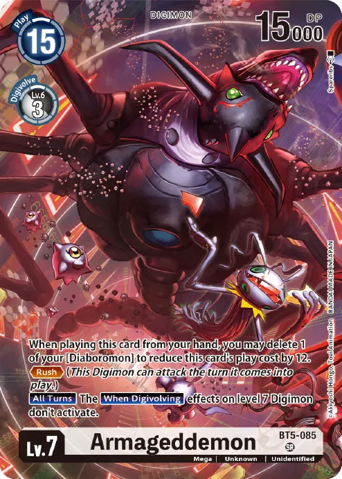 Armageddemon &mdash; Digimon Card Game card