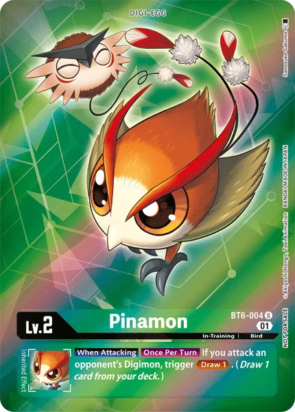 Pinamon &mdash; Digimon Card Game card