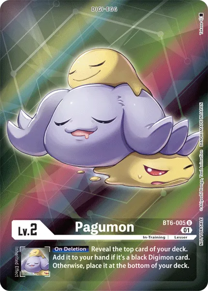 Pagumon &mdash; Digimon Card Game card