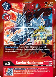 SaviorHuckmon &mdash; Digimon Card Game card