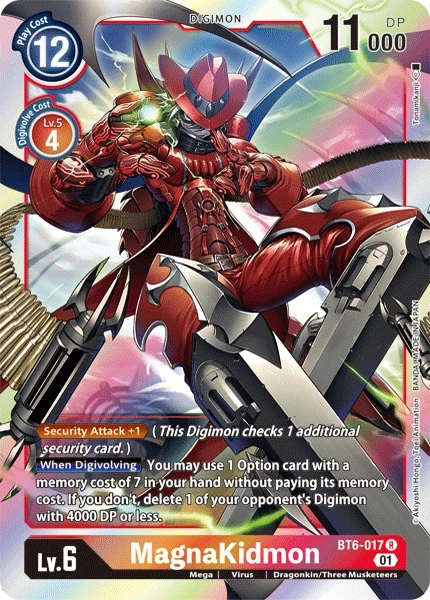 MagnaKidmon &mdash; Digimon Card Game card