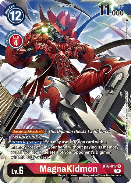 MagnaKidmon &mdash; Digimon Card Game card