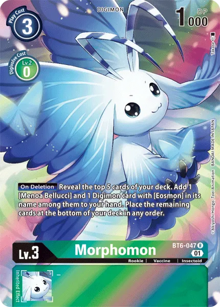 Morphomon &mdash; Digimon Card Game card