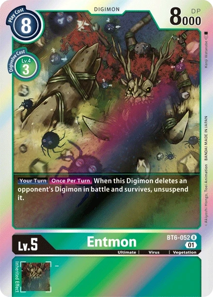 Entmon &mdash; Digimon Card Game card