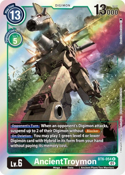AncientTroymon &mdash; Digimon Card Game card