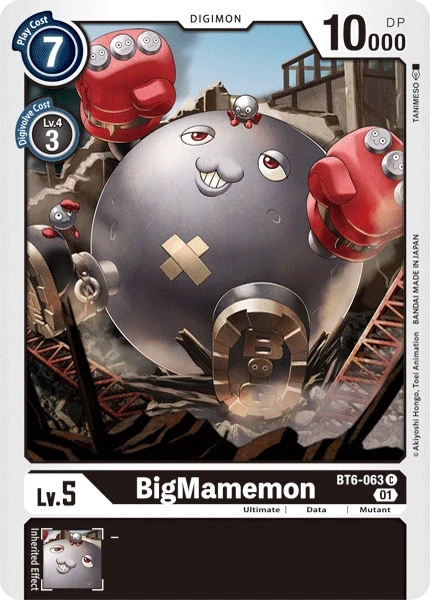 BigMamemon &mdash; Digimon Card Game card