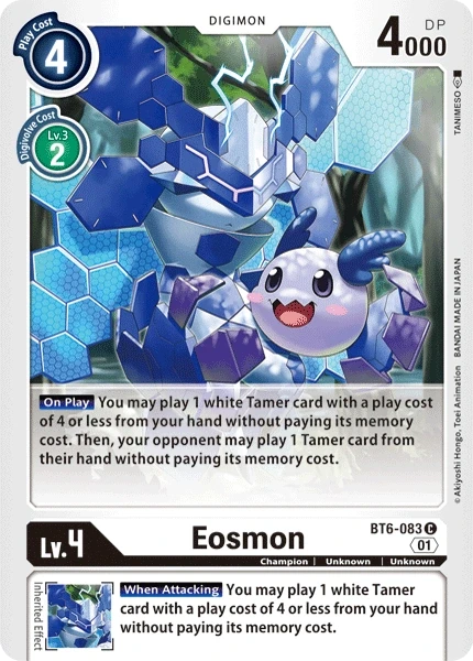 Eosmon &mdash; Digimon Card Game card
