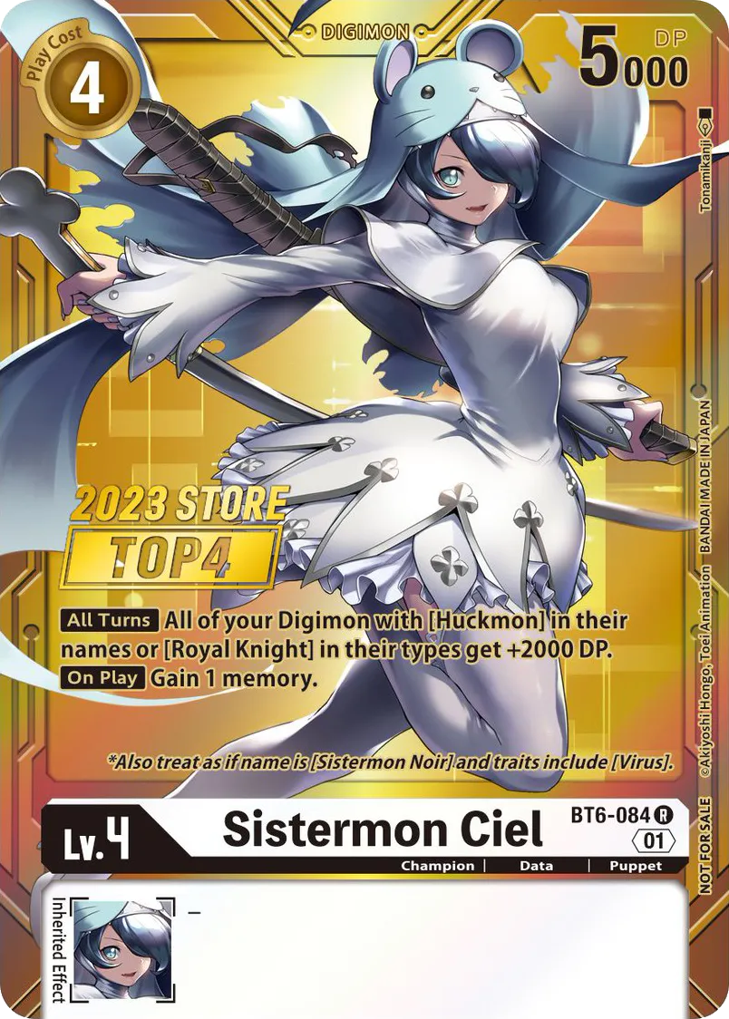 Sistermon Ciel &mdash; Digimon Card Game card