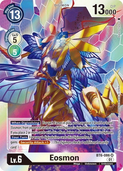 Eosmon &mdash; Digimon Card Game card
