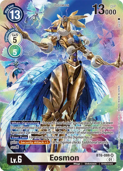 Eosmon &mdash; Digimon Card Game card