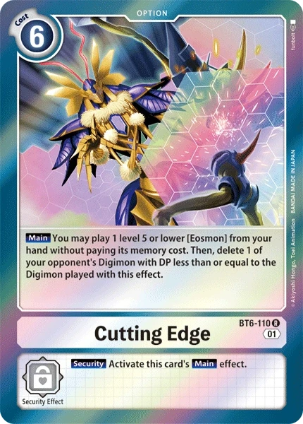 Cutting Edge &mdash; Digimon Card Game card