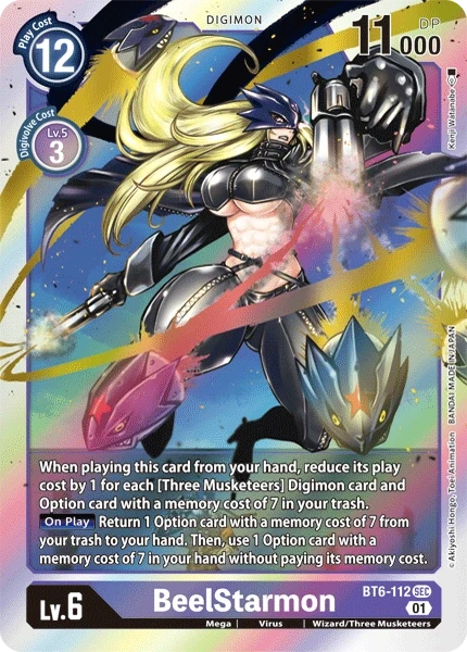 BeelStarmon &mdash; Digimon Card Game card