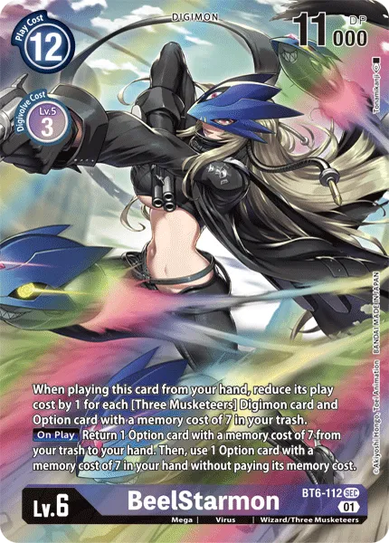 BeelStarmon &mdash; Digimon Card Game card