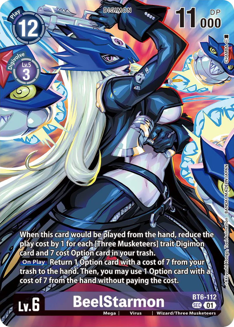 BeelStarmon &mdash; Digimon Card Game card