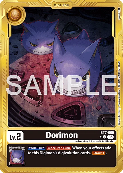 Dorimon &mdash; Digimon Card Game card