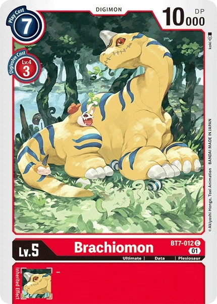 Brachiomon &mdash; Digimon Card Game card