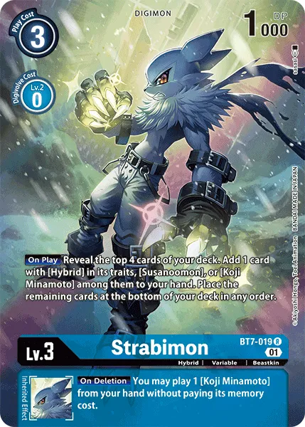 Strabimon &mdash; Digimon Card Game card