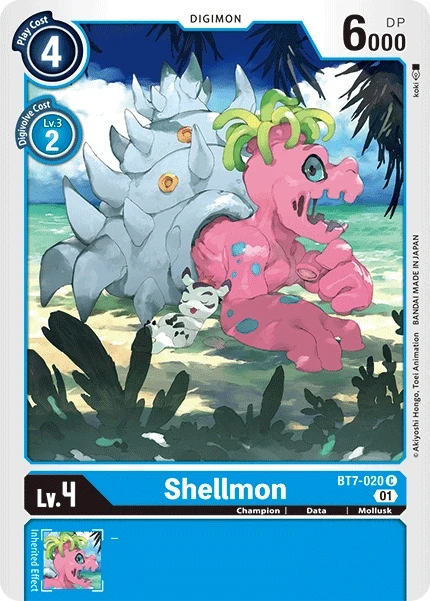 Shellmon &mdash; Digimon Card Game card