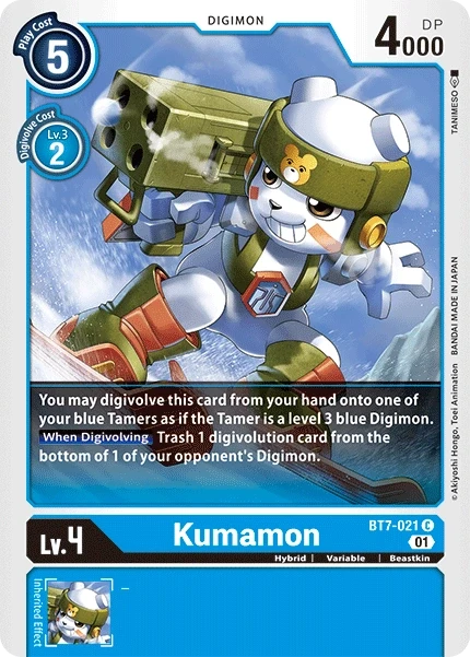 Kumamon &mdash; Digimon Card Game card