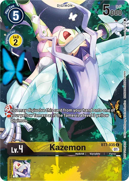 Kazemon &mdash; Digimon Card Game card