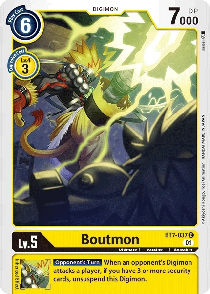 Boutmon &mdash; Digimon Card Game card