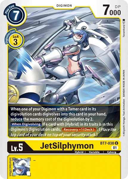 JetSilphymon &mdash; Digimon Card Game card