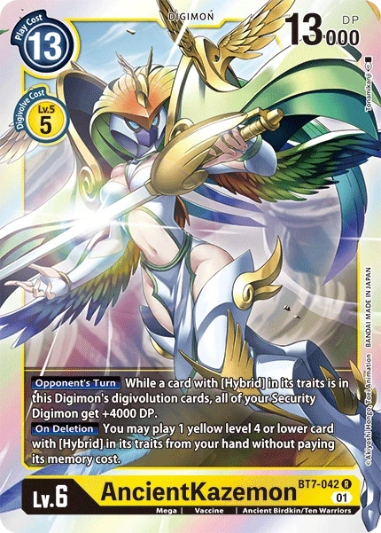 AncientKazemon &mdash; Digimon Card Game card