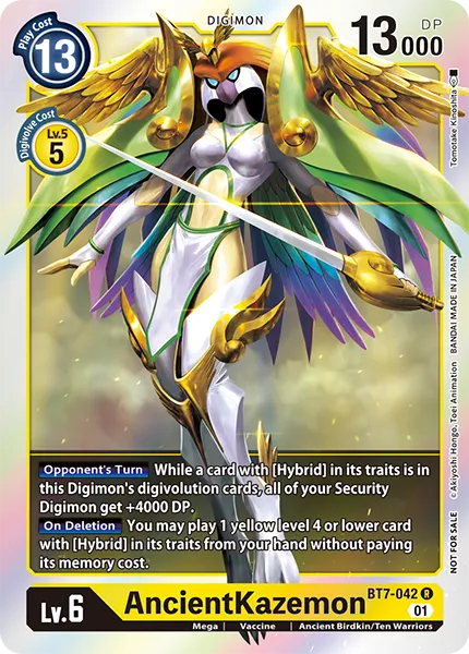 AncientKazemon &mdash; Digimon Card Game card