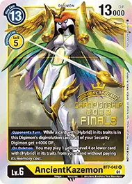 AncientKazemon &mdash; Digimon Card Game card