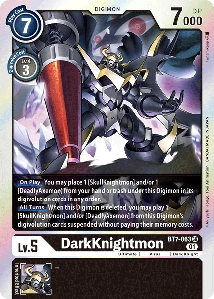 DarkKnightmon &mdash; Digimon Card Game card