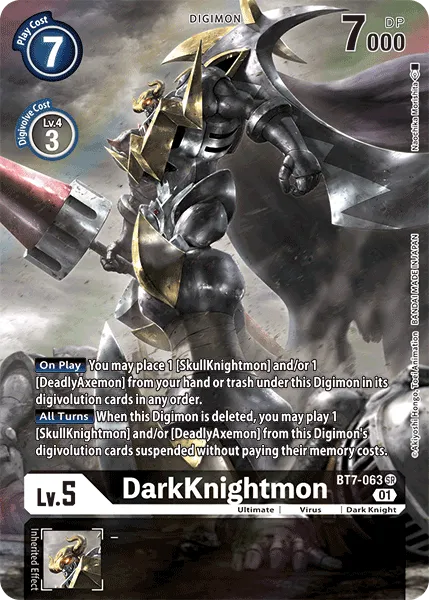 DarkKnightmon &mdash; Digimon Card Game card