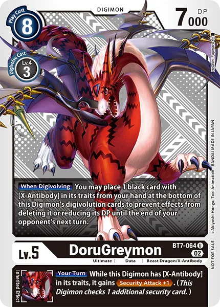 DoruGreymon &mdash; Digimon Card Game card
