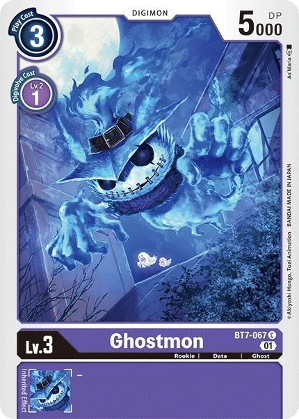Ghostmon &mdash; Digimon Card Game card
