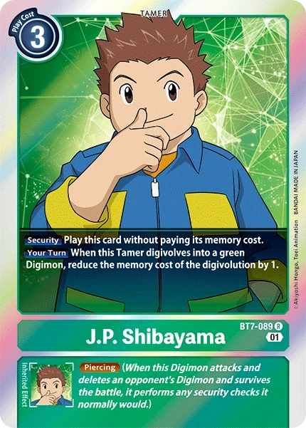 J.P. Shibayama &mdash; Digimon Card Game card