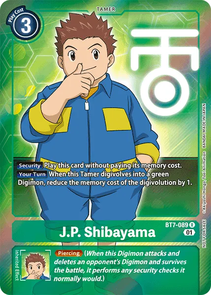 J.P. Shibayama &mdash; Digimon Card Game card