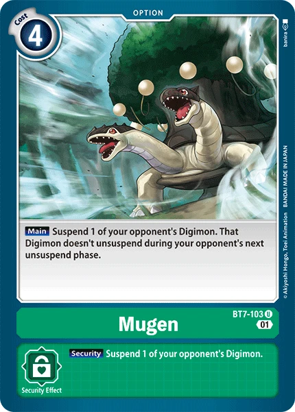 Mugen &mdash; Digimon Card Game card