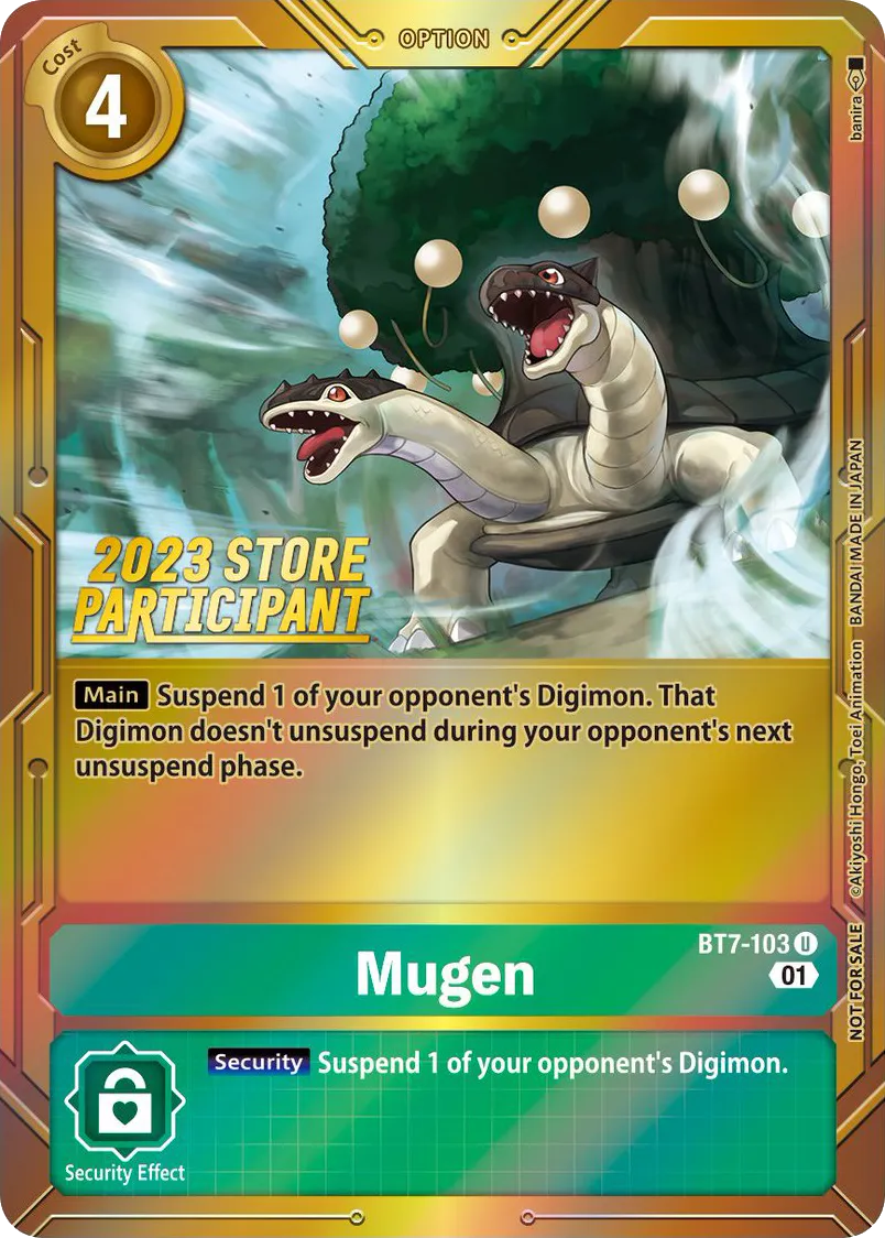 Mugen &mdash; Digimon Card Game card