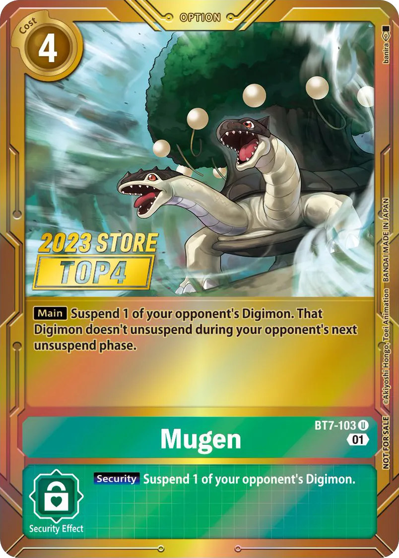 Mugen &mdash; Digimon Card Game card